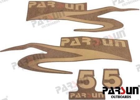 Top Cowling Sticker For 5Hp Fits Parsun Outboard F6-08000000-5
