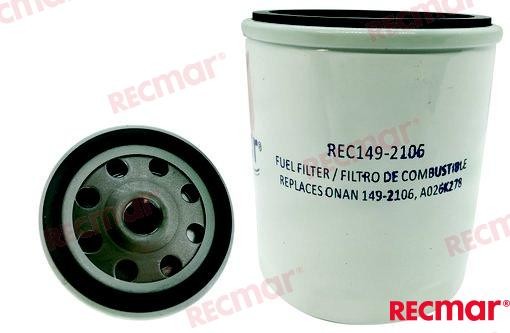 REC149-2106 FUEL FILTER For PARSUN Warranty Incl