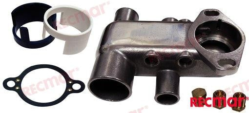 Stainless Steel Thermostat Housing Fits MerCruiser Mercury Stern Drive 8M0061381