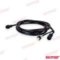 Extension 10Pins Wire Harness (5M) Fits Yamaha Outboard 6X3-8258A-00-00
