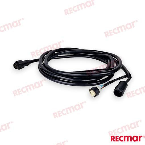 Extension 10Pins Wire Harness (5M) Fits Yamaha Outboard 6X3-8258A-00-00