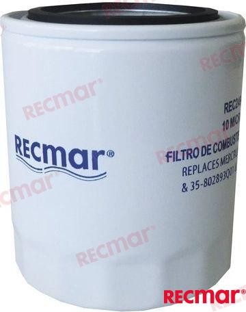 REC24942 FUEL FILTER 10 MICRON 4-7/16" For PARSUN Warranty Incl
