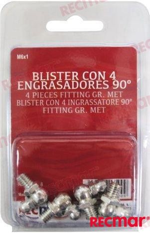 RECT11958 4 PIECES FITTING GR. MET For PARSUN Warranty Incl
