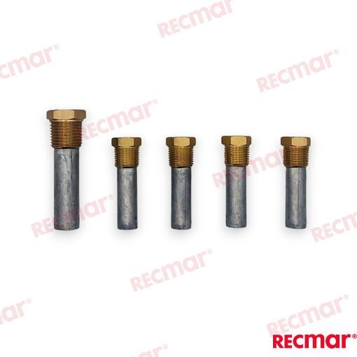 ZINC ANODE KIT YANMAR 6LP/6LY/4LH Fits Yanmar Diesel Inboard 119773-92600