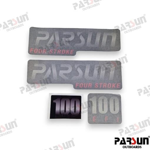 PAF115-09000004-100 STICKER KIT F100 For PARSUN Warranty Incl