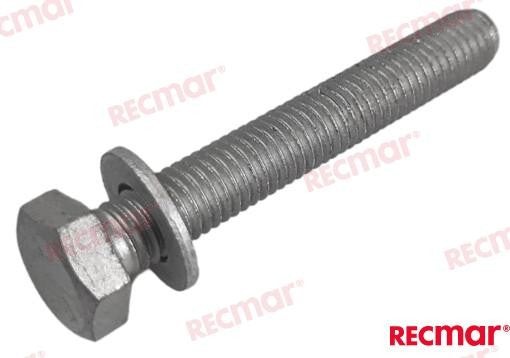 Bolt With Washer Fits Yamaha Outboard 90119-08194-00