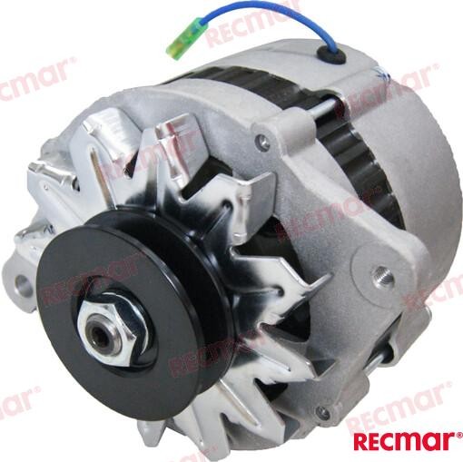 Alternator 12V. 80A Fits Yanmar Diesel Inboard Diesel 119573-77201