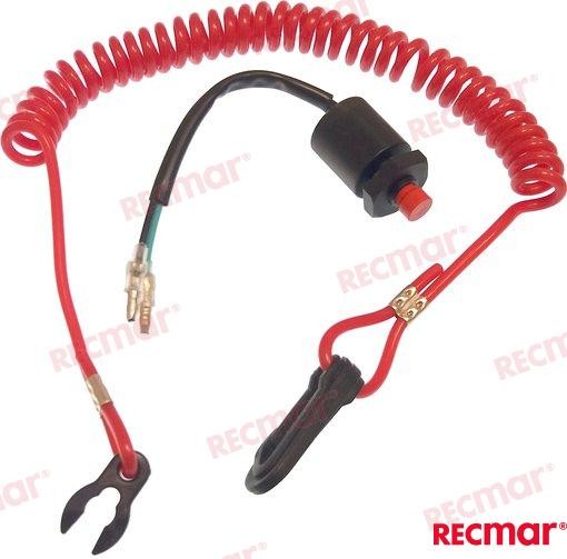Cut Off Switch Fits Suzuki Outboard 37820-96350