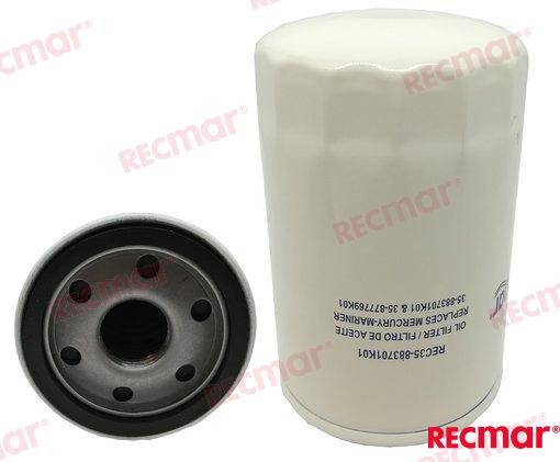 35-877769K01 OIL FILTER For Mercruiser Warranty Incl