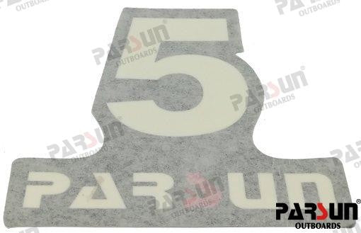 F5A Sticker Fits Parsun Outboard F4-08000005
