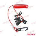 Kill Switch Keys Fits Tohatsu Outboard 36182-ZV4-650