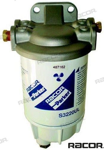 RAC320R-INOX-02 FUEL FILTER WITH INOX BRACKET For PARSUN Warranty Incl
