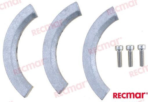 Anode Volvo Aluminum Fits Volvo Penta Stern Drive 3858399