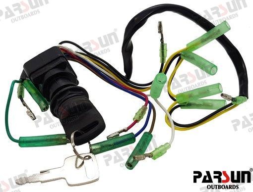 Startup Switch Assy Fits Parsun Outboard F15-05000100BW
