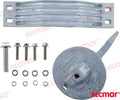 8M6007986 KIT ANODES ALUMINUM YAMAHA For Mercruiser Warranty Incl