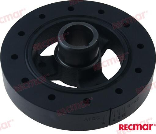 Damper: Torsional 262 Ø 170Mm Fits Volvo Penta Stern Drive 75420