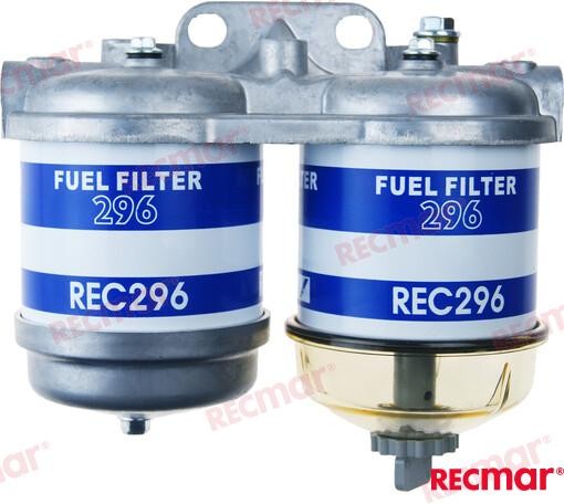 REC296TWIN DOUBLE FUEL FILTER For PARSUN Warranty Incl