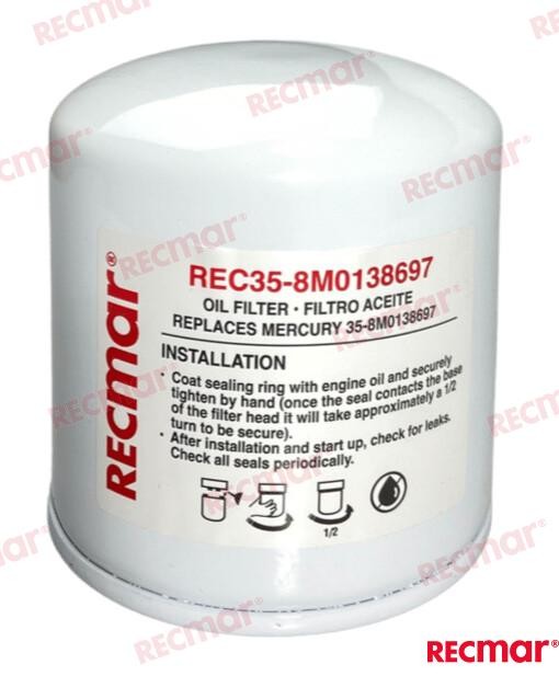 897345T29 OIL FILTER For Mercruiser Warranty Incl