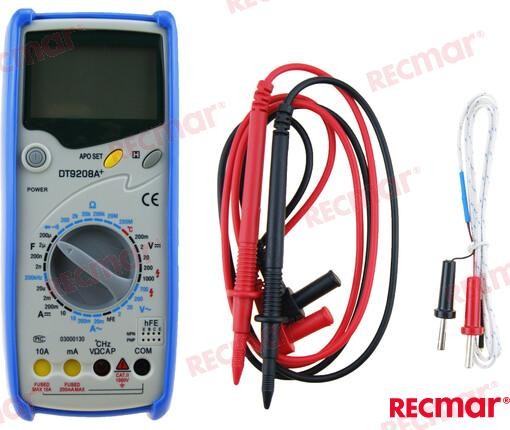 TEC145 MULTIMETER DIGITAL HIBOK-89C For PARSUN Warranty Incl