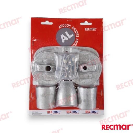 888761Q04 KIT ANODES MERCURY ALUMINIO For Mercruiser Warranty Incl