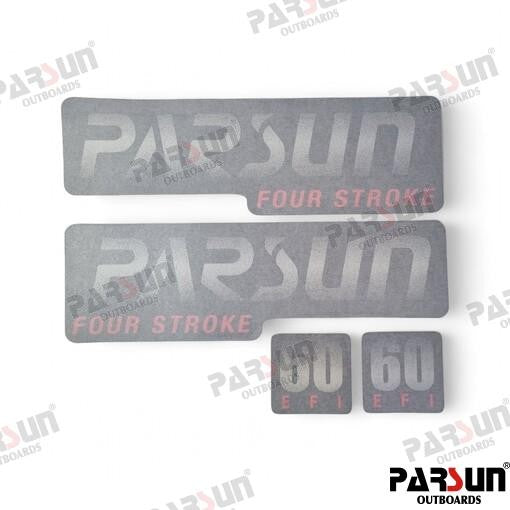 60 H.P. Sticker Fits Parsun Outboard F40-08000001