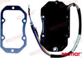 0585195 J&E VOLTAGE REGULATOR (10-AMP) For OMC Warranty Incl