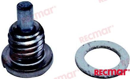 0769537 DRAINING SCREW SET For OMC Warranty Incl