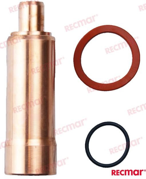Injector Sleeve Kit W/Gaskets Fits Volvo Penta Stern Drive 3581536