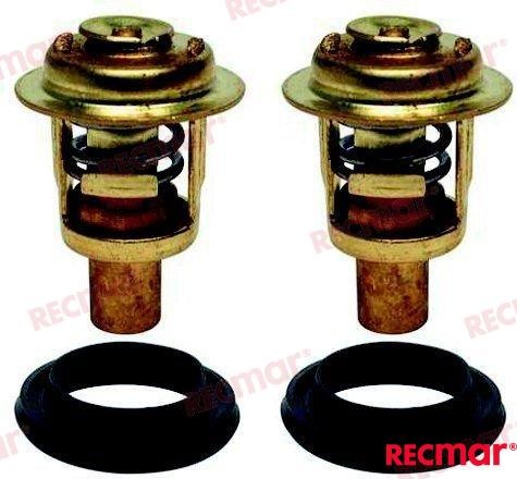 75692T3 THERMOSTAT KIT 61º For Mercruiser Warranty Incl