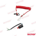 Emergency Stop Switch Fits Suzuki Outboard 37830-91J04